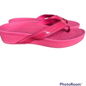 Vionic High Tide Orthaheel Platform Wedge Flip Flop Sandals size 11